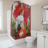 Fiesta Blume 2555 Duschvorhang (Beispiel)
