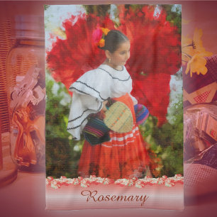 Fiesta Blume 2555 Geschirrtuch