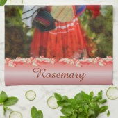 Fiesta Blume 2555 Geschirrtuch (Gefaltet)