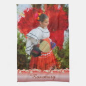 Fiesta Blume 2555 Geschirrtuch (Vertikal)