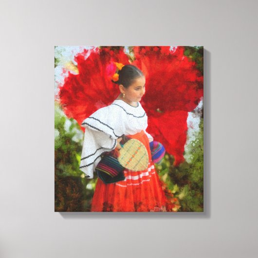 Fiesta Blume 2555 Leinwand Art Printing (Vorderseite)