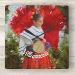 Fiesta Blume 2555 Quadratische Wanduhr<br><div class="desc">Malerei "Fiesta Blume 2555" Sammlung Es ist Zeit, mit einer benutzerdefinierten Uhr an der Wand zu zeigen. Lebhaft bedruckt mit höchster Qualität des Designs. Bestellen Sie diese maßgeschneiderte Uhr für Ihre Zuhause oder geben Sie sie als Geschenk an Freunde und Familie. Personalisieren Sie die Produktseite oder klicken Sie auf die...</div>