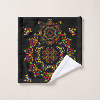 Fiesta-Blüten Waschlappen
