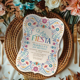 Fiesta Boho Birthday Einladung