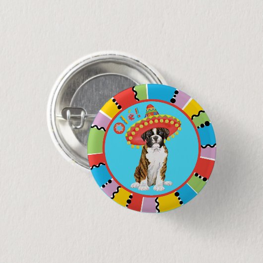 Fiesta Boxer Button (Vorne & Hinten)
