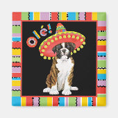 Fiesta Boxer Magnet (Vorne)