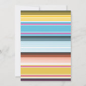 Fiesta Boy Baby Shower Einladung Boy (Rückseite)