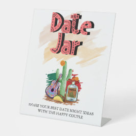 Fiesta | Brautparty Aquarell | Date Night Sockelschild