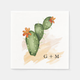 Fiesta | Brautparty Aquarell Serviette