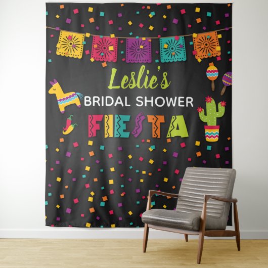 Fiesta Brautparty Backdrop - Pinata Wandteppich (Beispiel)