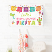 Fiesta Brautparty Banner - Weißer Hintergrund (Insitu)
