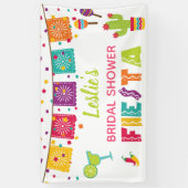 Fiesta Brautparty Banner - Weißer Hintergrund (Vertikal)