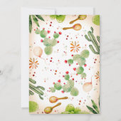 Fiesta Brautparty Einladung (Rückseite)