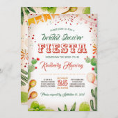 Fiesta Brautparty Einladung (Vorne/Hinten)