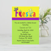 Fiesta-Brautparty-Einladungen Einladung (Stehend Vorderseite)
