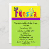 Fiesta-Brautparty-Einladungen Einladung (Vorne/Hinten)