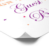 Fiesta Brautparty Game Sign 8x10 Poster (Ecke)