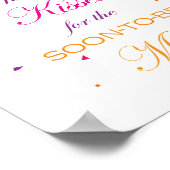 Fiesta Brautparty Game Sign 8x10 Poster (Ecke)