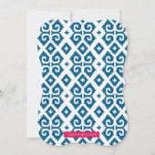 Fiesta Brautparty Invite Einladung (Rückseite)