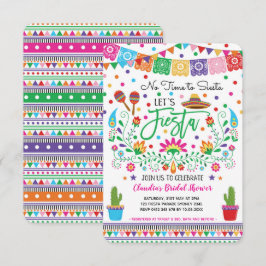 Fiesta Brautparty / Keine Zeit für Siesta Mexikani Einladung