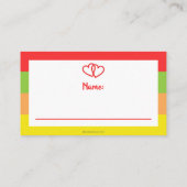 Fiesta Brautparty Tacos Spice Raffle Ticket (Rückseite)