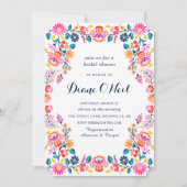 Fiesta Bridal Dusche Einladung (Vorderseite)