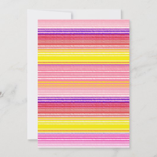 Fiesta Bridal Dusche Einladung (Rückseite)