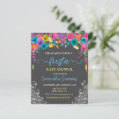 Fiesta Bright Blume Floral Baby Dusche (Stehend Vorderseite)