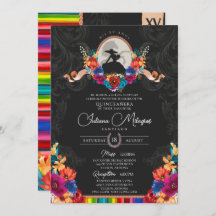 Fiesta Bright Folk Floral Charro Quinceanera