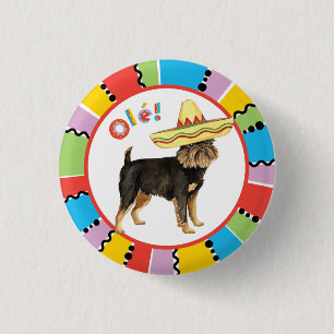 Fiesta Brüssel Griffon Button