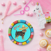 Fiesta Brüssel Griffon Pappteller (Party)