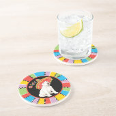 Fiesta Bull Terrier Getränkeuntersetzer (Seite)