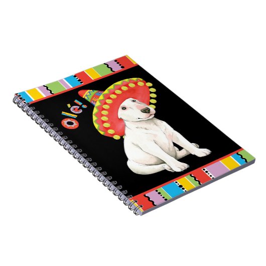Fiesta Bull Terrier Notizblock (Rechte Seite)