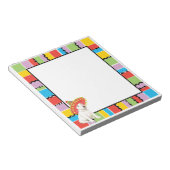 Fiesta Bull Terrier Notizblock (angewinkelt)