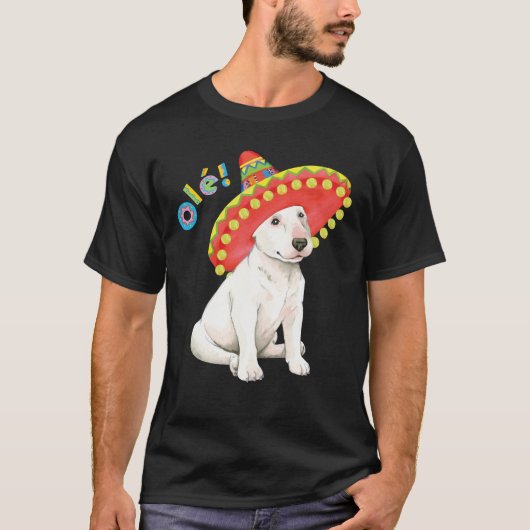 Fiesta Bull Terrier T-Shirt (Vorderseite)