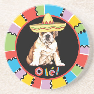 Fiesta Bulldog Getränkeuntersetzer