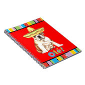 Fiesta Bulldog Notizblock (Rechte Seite)