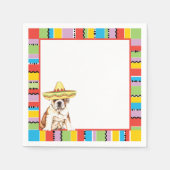 Fiesta Bulldog Serviette (Vorderseite)