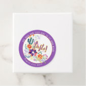 FIESTA Cacti Folkart Blume Custom Geschenkanhänger (Beispiel)