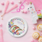 FIESTA Cacti Folkart Blume Custom Pappteller (Party)