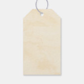 Fiesta Cactus Boho Brautparty Geschenkanhänger (Rückseite)