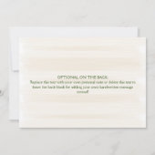 Fiesta Cactus Boho Brautparty Vielen Dank Dankeskarte (Rückseite)