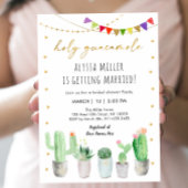 Fiesta Cactus Brautparty Einladung