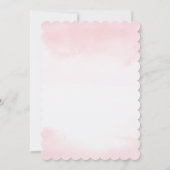 Fiesta Cactus Bridal Dusche Einladung (Rückseite)