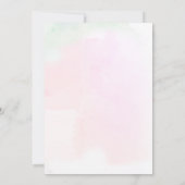 Fiesta Cactus Bridal Dusche Einladung (Rückseite)