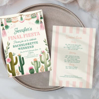 Fiesta Cactus Colorful Bridal/Bachelorette