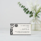 Fiesta Cactus Liebe in Bloom Brautparty Enclosur Begleitkarte (Stehend Vorderseite)