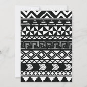 Fiesta Cactus Southwestern Birthday Party Einladung (Rückseite)