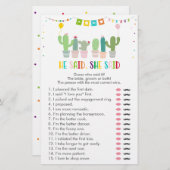 Fiesta Cactus succulent sagte er sagte, sie sagte (Vorne/Hinten)