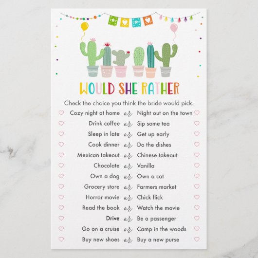 Fiesta Cactus succulent würde sie eher spielen (Vorderseite)